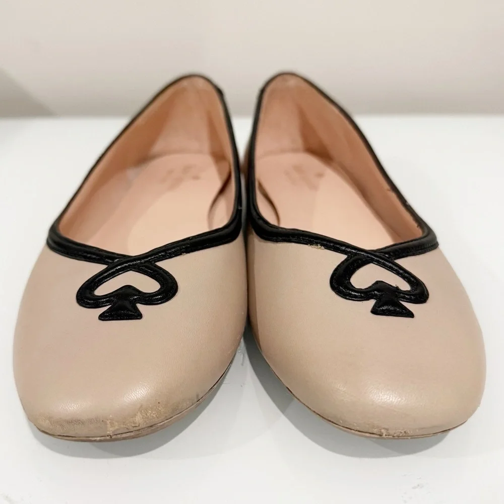 KATE SPADE Kait Flats Classic Preppy Coastal Size 9